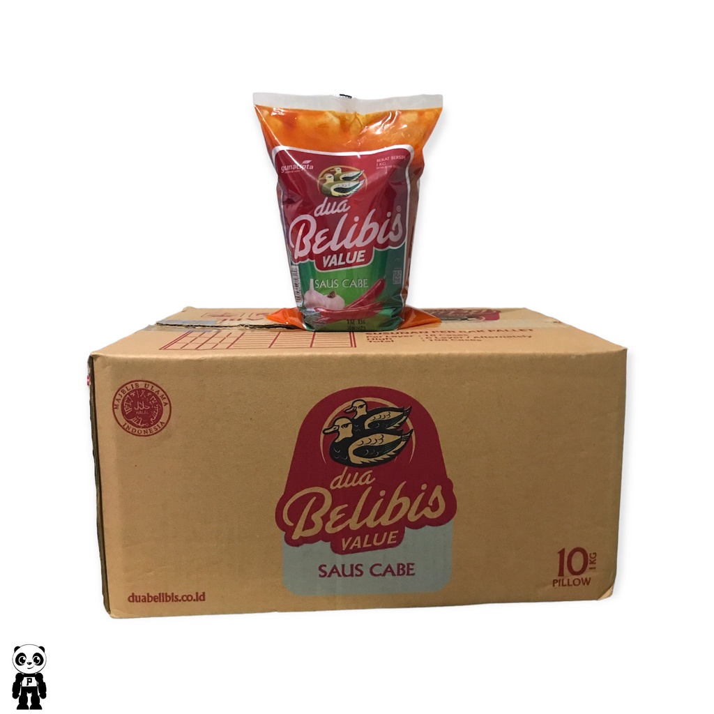 

Saos Sambal Belibis Value 1 Karton isi 10 Pouch @1Kg