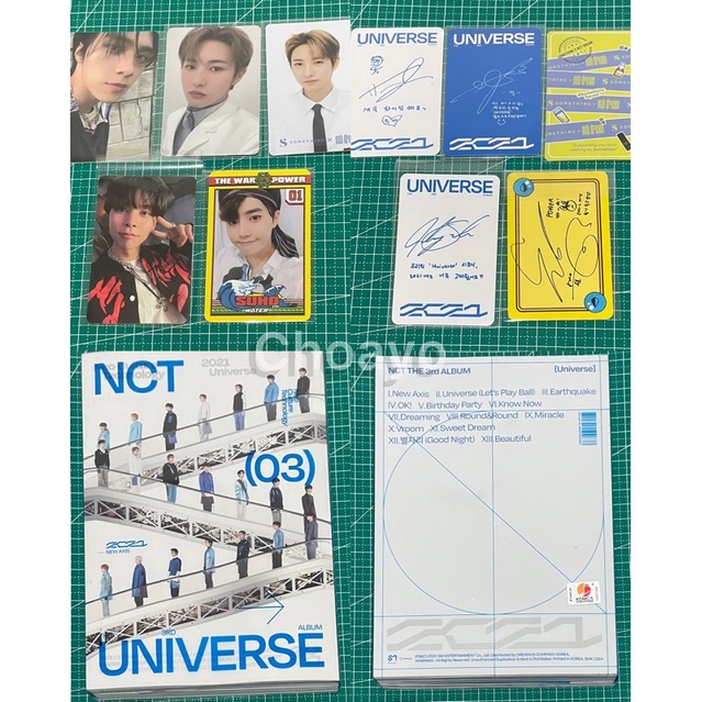 [READY STOCK] EXO Suho Album Universe NCT 2021 Unsealed photocard renjun johnny hendery PC universe