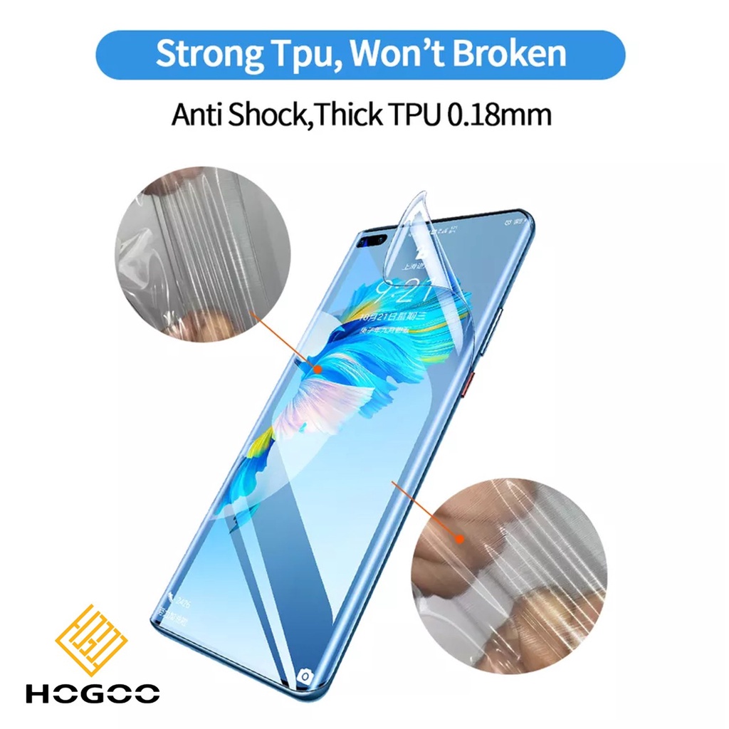 HYDROGEL SCREEN PROTECTOR PELINDUNG LAYAR HP ALL TYPE FOR IPHONE SAMSUNG OPPO REALME XIAOMI REDMI POCO INFINIX VIVO TECNO