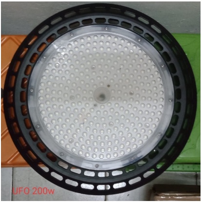Lampu LED UFO 100W 150W 200W PJU Solar Cell Bulat Lampu LED UFO - 100 Watt
