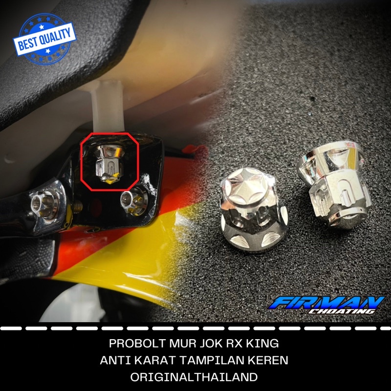 Probolt mur jok belakang Rx king mur 12 topi (2biji)