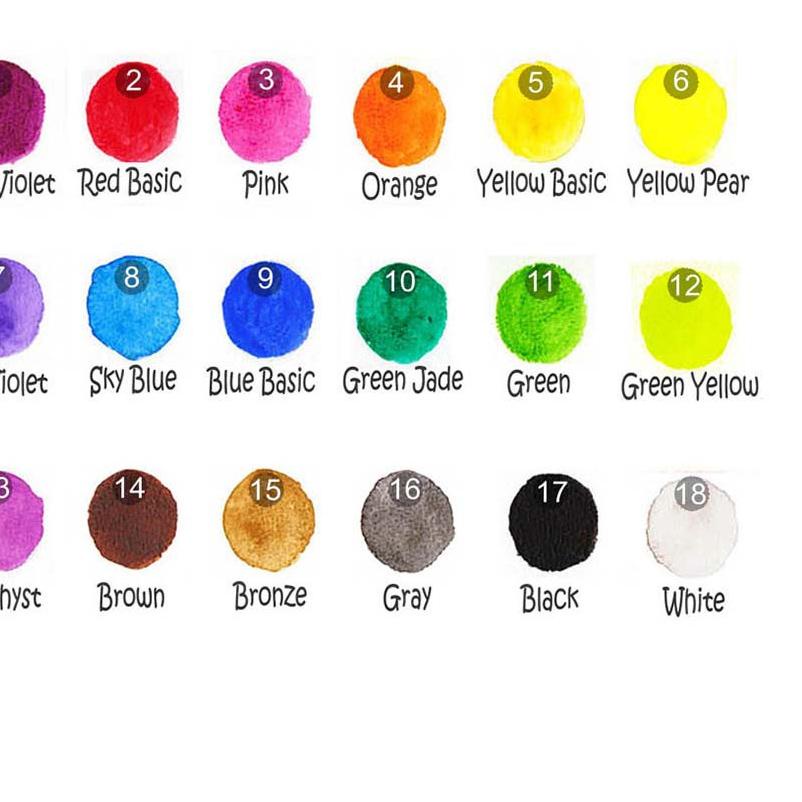 

Terbaik - Cat lukis kain / cat lukis serbaguna 80ml ホ