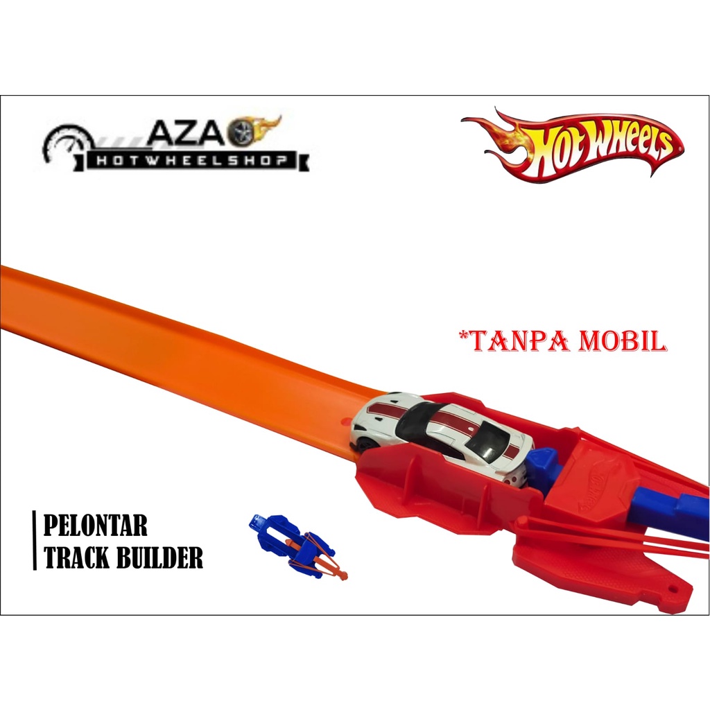 Diecast Hot Wheels Launcher Pelontar Track Builder HW Hotwheels Mobil Mainan Anak