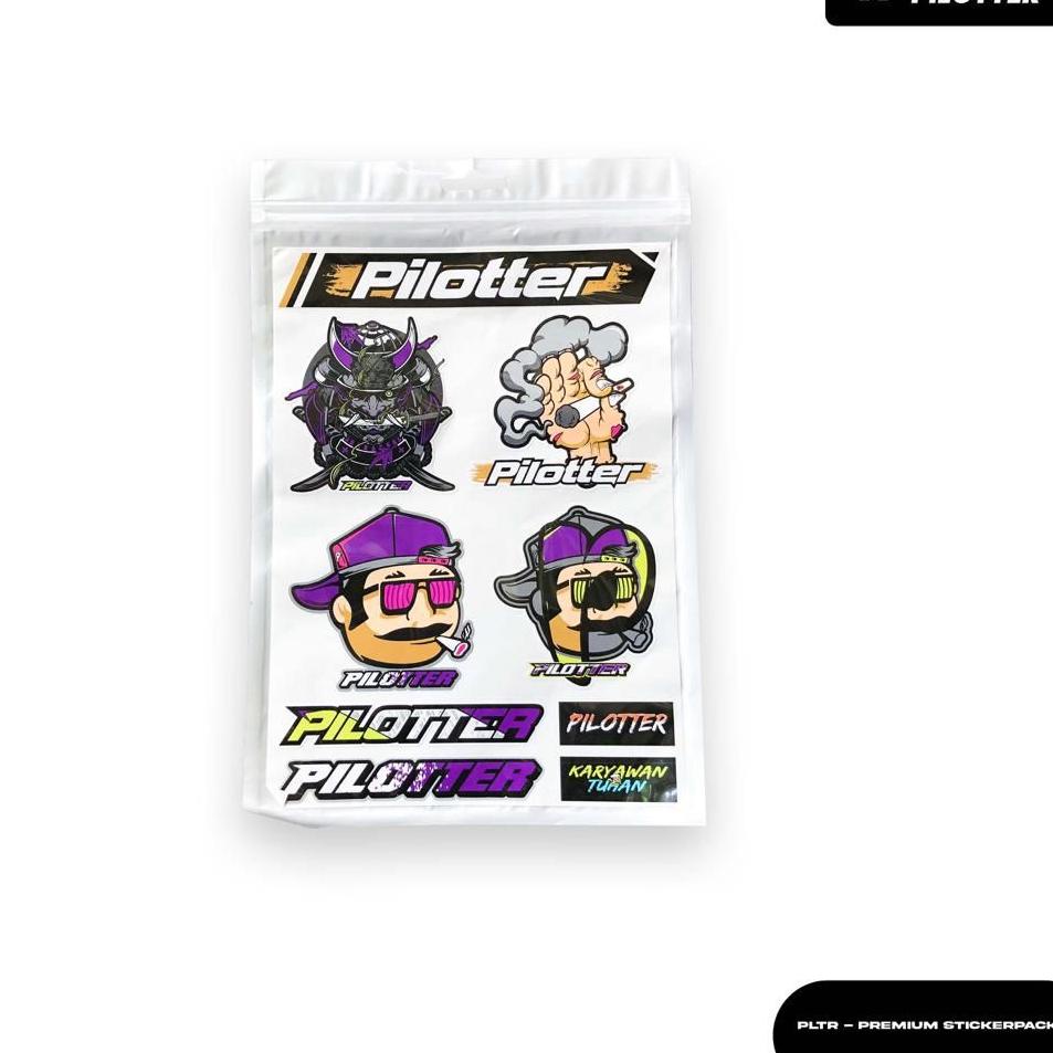 STIKERPACK PILOTTER ORIGINAL PILOTTER BRAND PILOTTER CO PILOTTER DISTRO ‑ BSH.21De22a