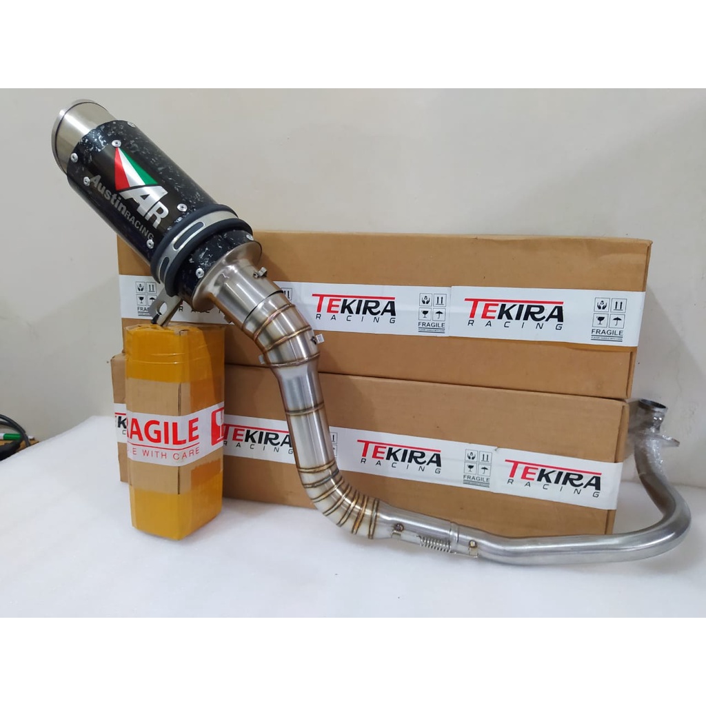 Knalpot Kobra Racing Leher AR Austin Carbon Forged Mio Cw Soul Sporty M3 J Gt Z Xeon Spacy Beat Stre