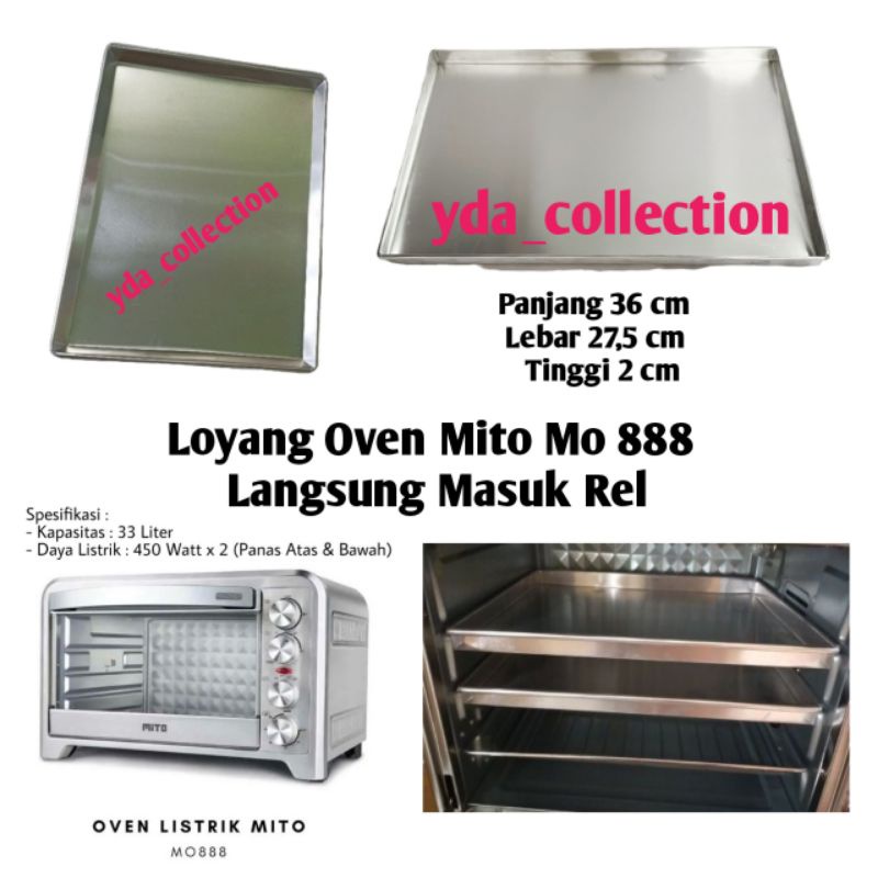 LOYANG OVEN MITO 888 / Loyang Oven Mito Fantasy Langsung Masuk Rel / Loyang oven mito fantasy