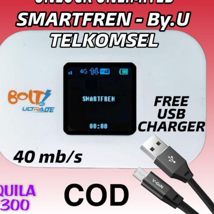 Paling Dicari MODEM MIFI BOLT UNLOCK ALL OPERATOR UNLIMITED ORION MOVIMAX & AQUILA SLIM BL1 UNLOCK A