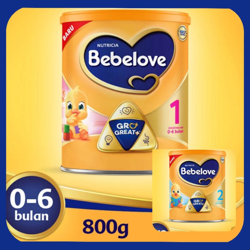 Bebelove 1 800 gr , Bebelove 2 800 gr exp 2025