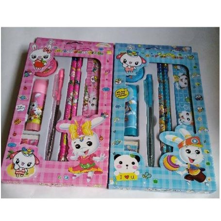 Alat Tulis paket 1289 kartun set lengkap A040