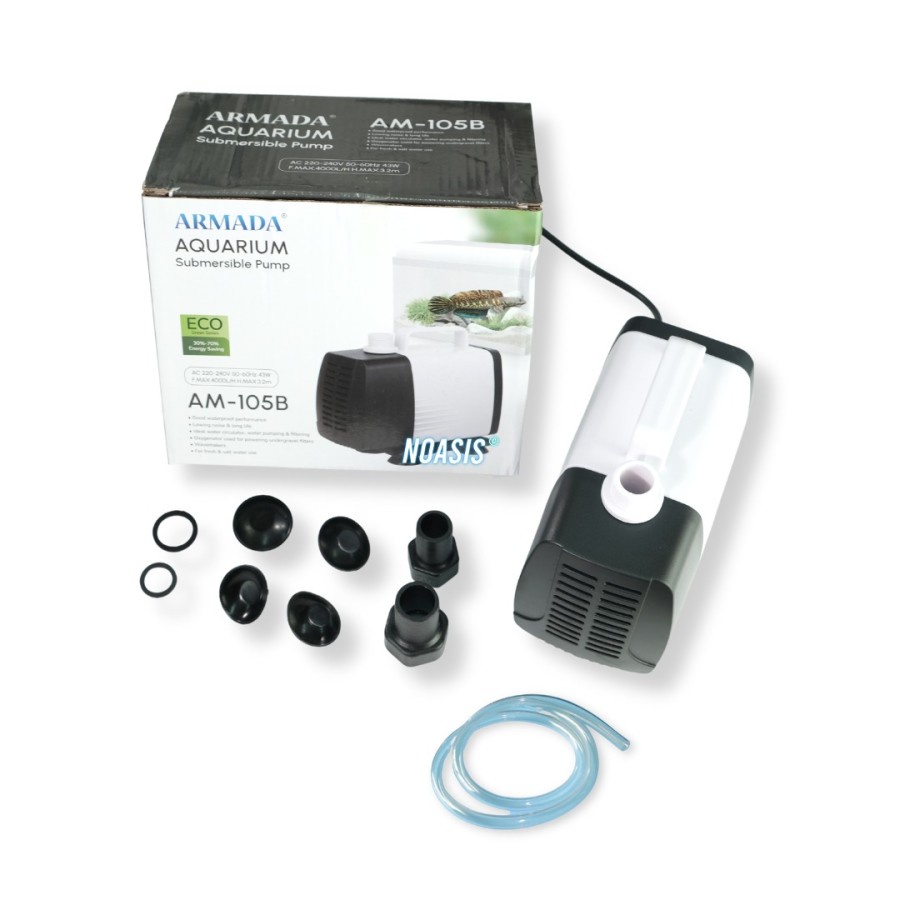 ARMADA Pompa Celup Aquarium Water Pump ARMADA AM 105 B AM-105B Low Watt Pompa Kolam Ikan