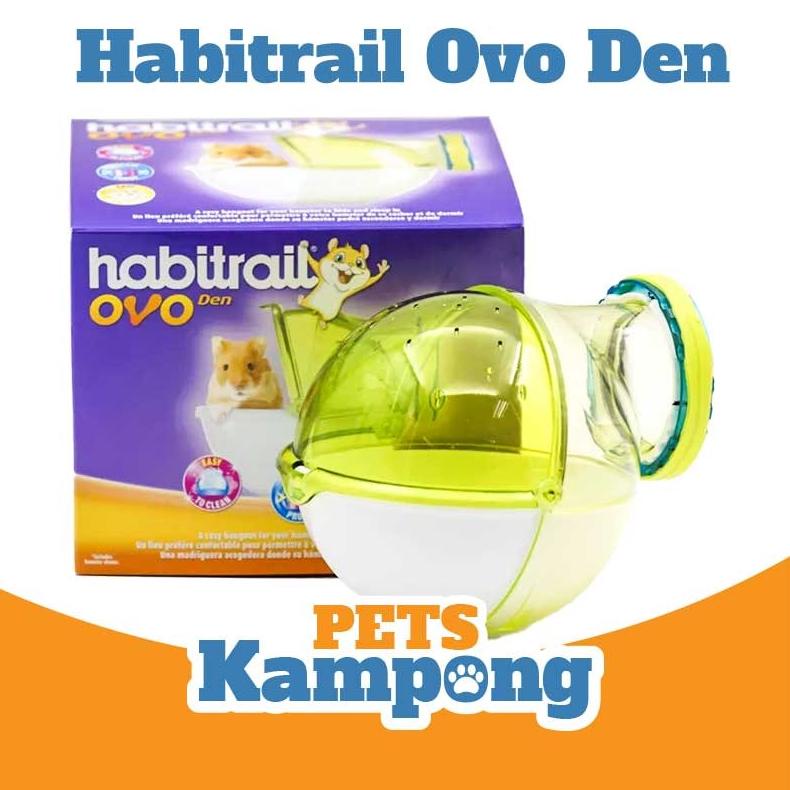 Tempat tidur bersarang Hamster Habitrail Ovo Den