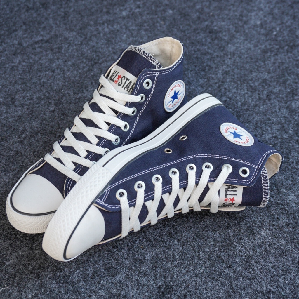 (BISA COD) Sepatu pria Sepatu Sneakers CT Boots Converse Tinggi Navy /sepatu boot All terlaris termurah