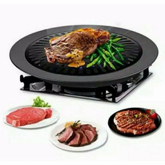 {{{{{{] grill pan bbq anti lengket