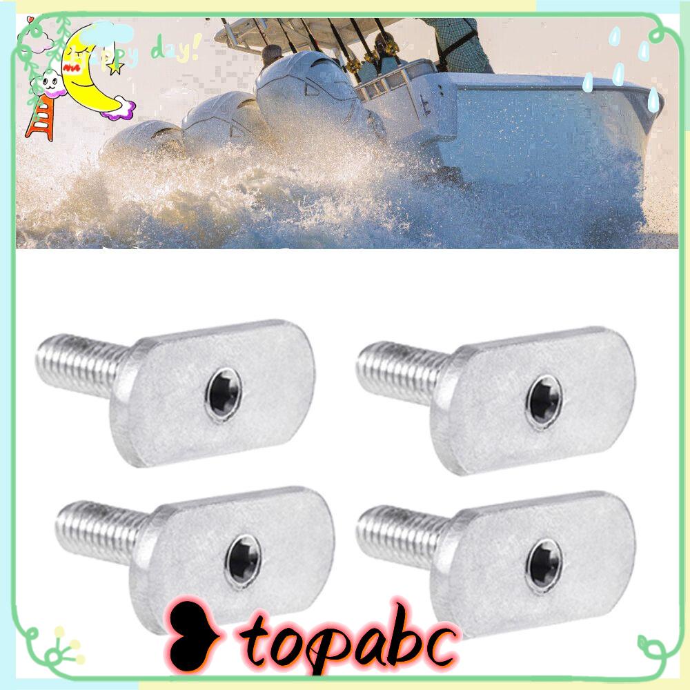 Top 4 Pcs Mini Alat Ski Air 4 Pcs Stainless Steel Memancing Bagian Rel Baut Rel Track Mur