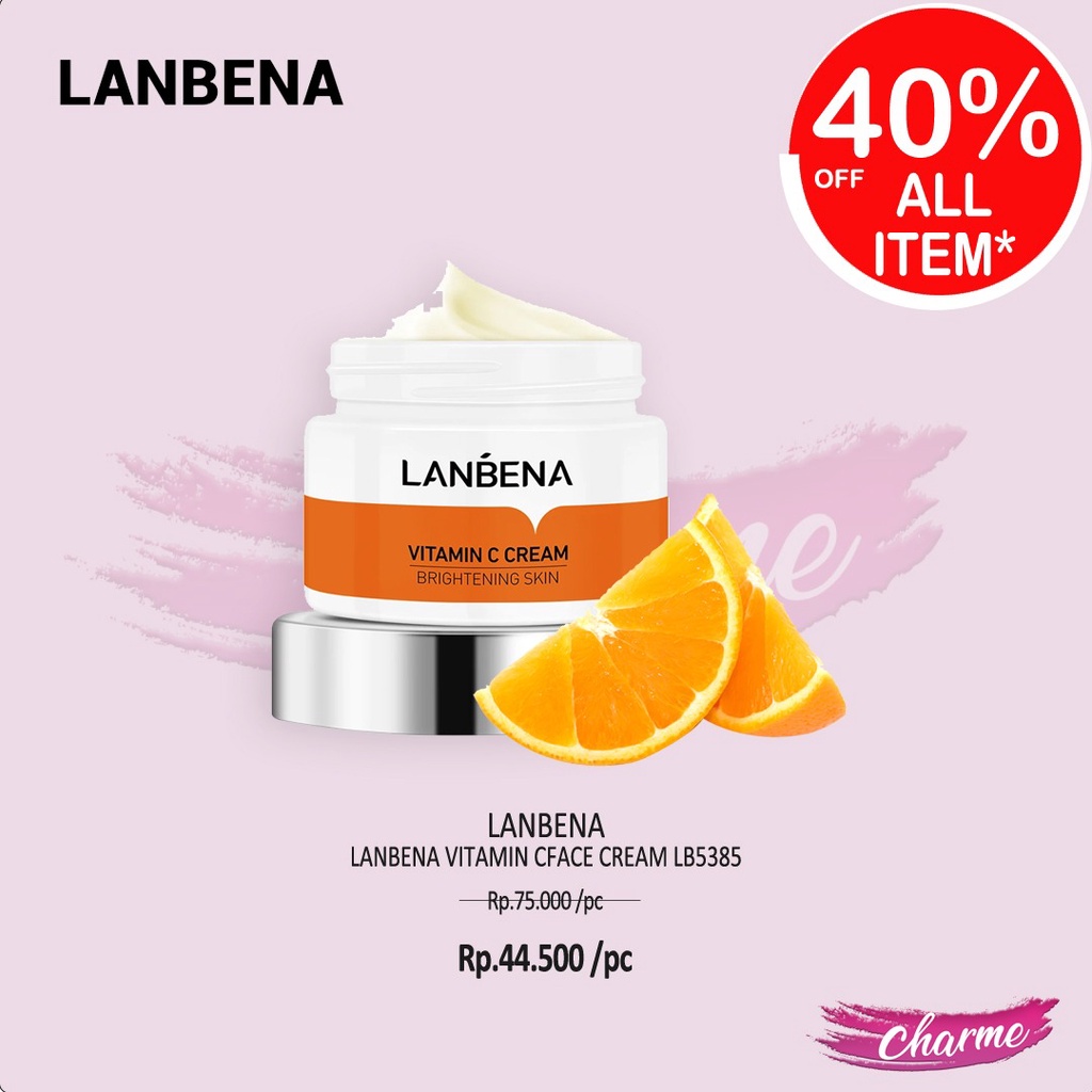 LANBENA VITAMIN C FACIAL CLEANSER SERUM/TONER/SCRUB/ CREAM LB5583 LB5705 LB8652