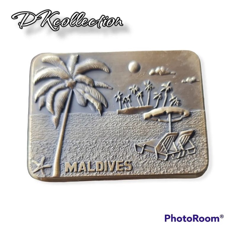 magnet kulkas maldives souvenir tempelan kulkas maldives