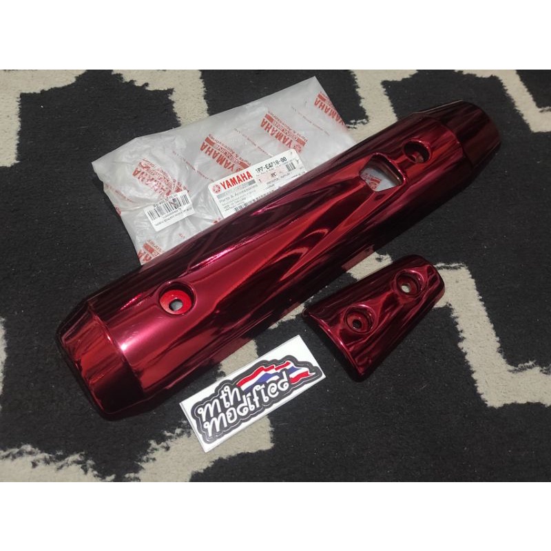 Tameng knalpot Nouvo Merah Ip7 Original thailand