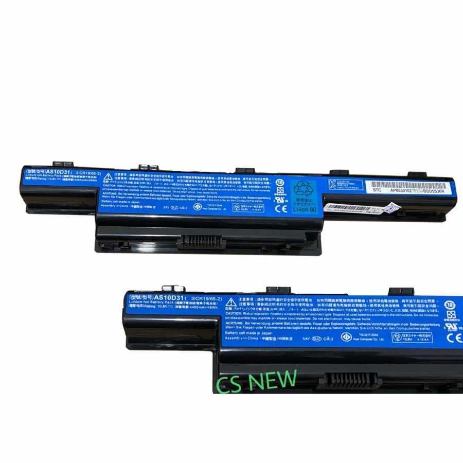 Baterai Laptop Acer Aspire 4738 - 4750 - 4741 - AS10D31