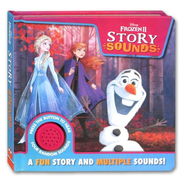 

Disney Frozen II Story Sound Book with 4 fun sounds!