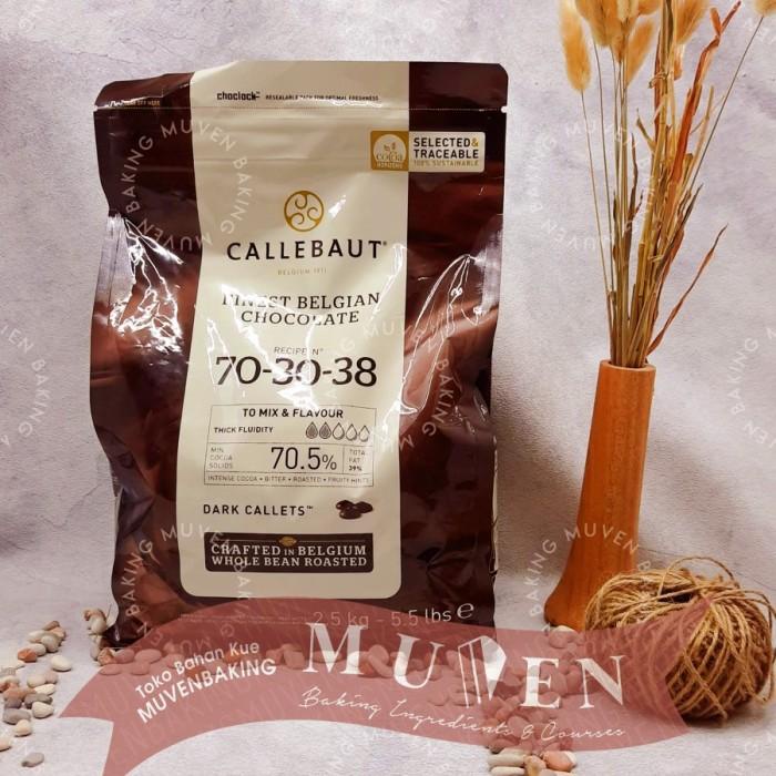 

Sale Barry Callebaut 2,5 Kg Dark Callets 70,5% 38 Finest 12