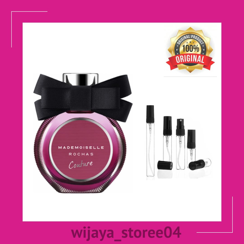 DECANT PARFUM ROCHAS MADEMOISELLE COUTURE EDP 2ML,3ML,5ML,10ML ORIGINAL