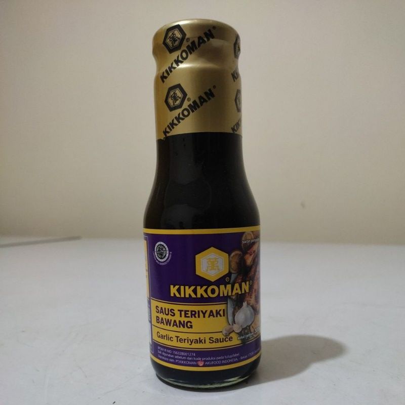 

Kikkoman Saus Teriyaki Bawang Garlic Teriyaki 300 gr
