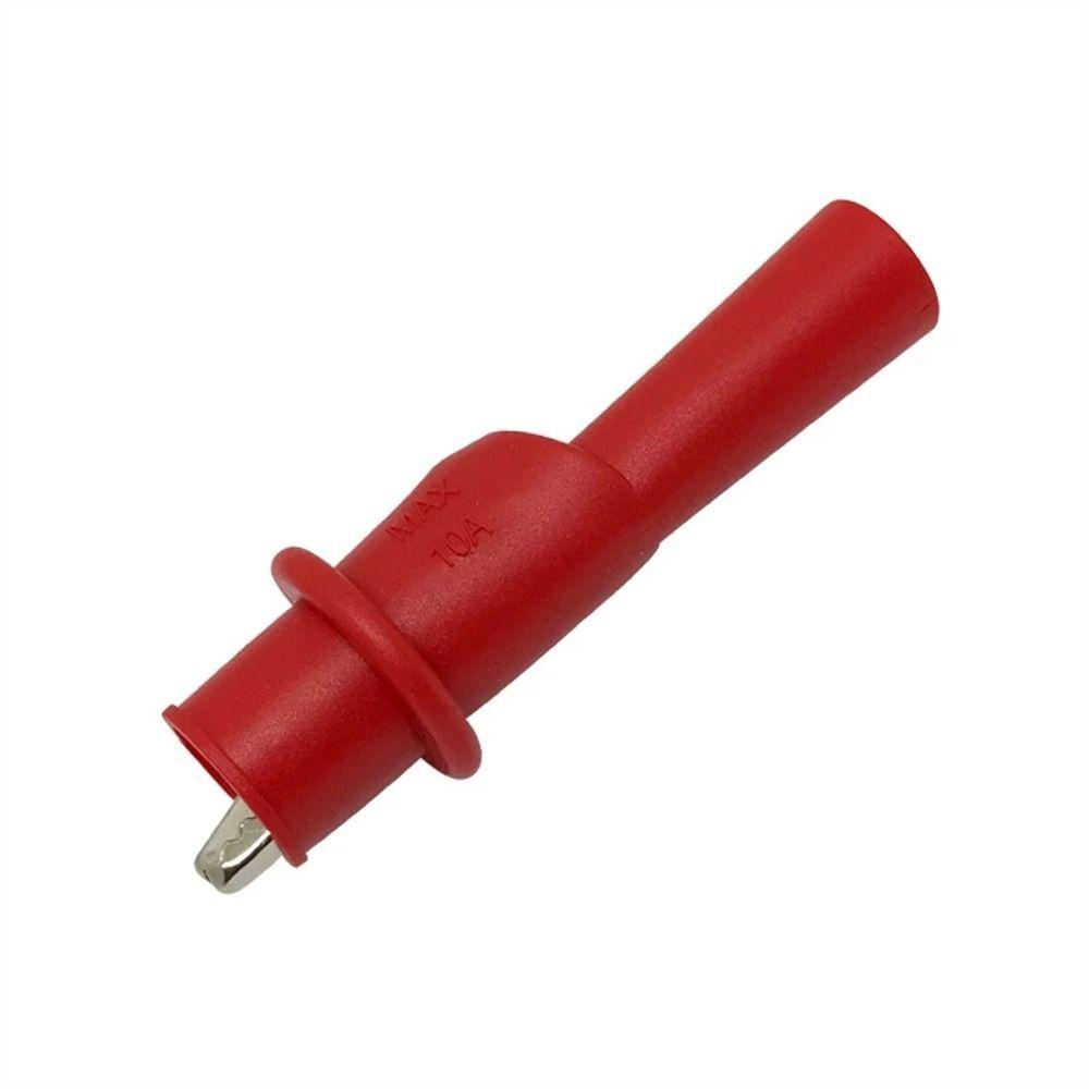[Elegan] Klip Buaya Tester Probe Tahan Lama Untuk Multimeter Profesional Klip Penjepit Testing Elektrik Untuk Terminal Multimeter