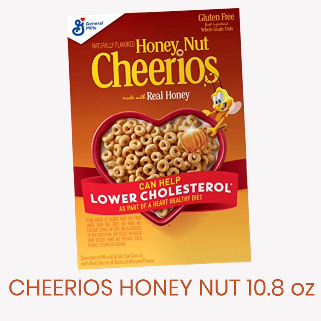 

CHEERIOS HONEY NUT CEREAL 10.8 OZ ( 306 GRAM ) | GENERAL MILLS USA