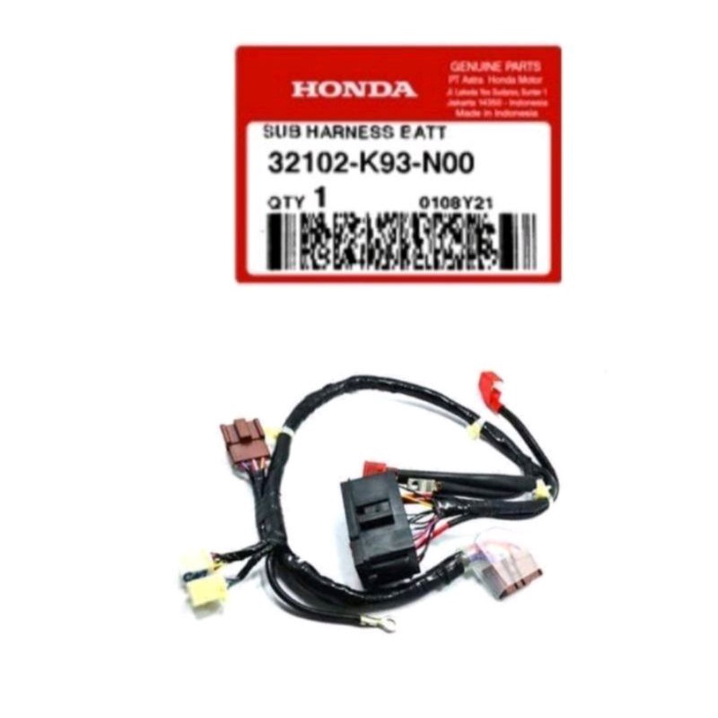 SUB HARNES KABEL ECU BOX SIKRING K93 SCOOPY FI ESP RODA RING 12 2017- 2022