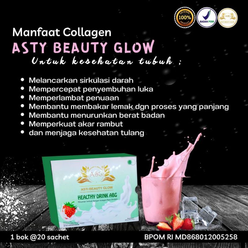 Serbuk Collagen ABG AWS Beauty Skin