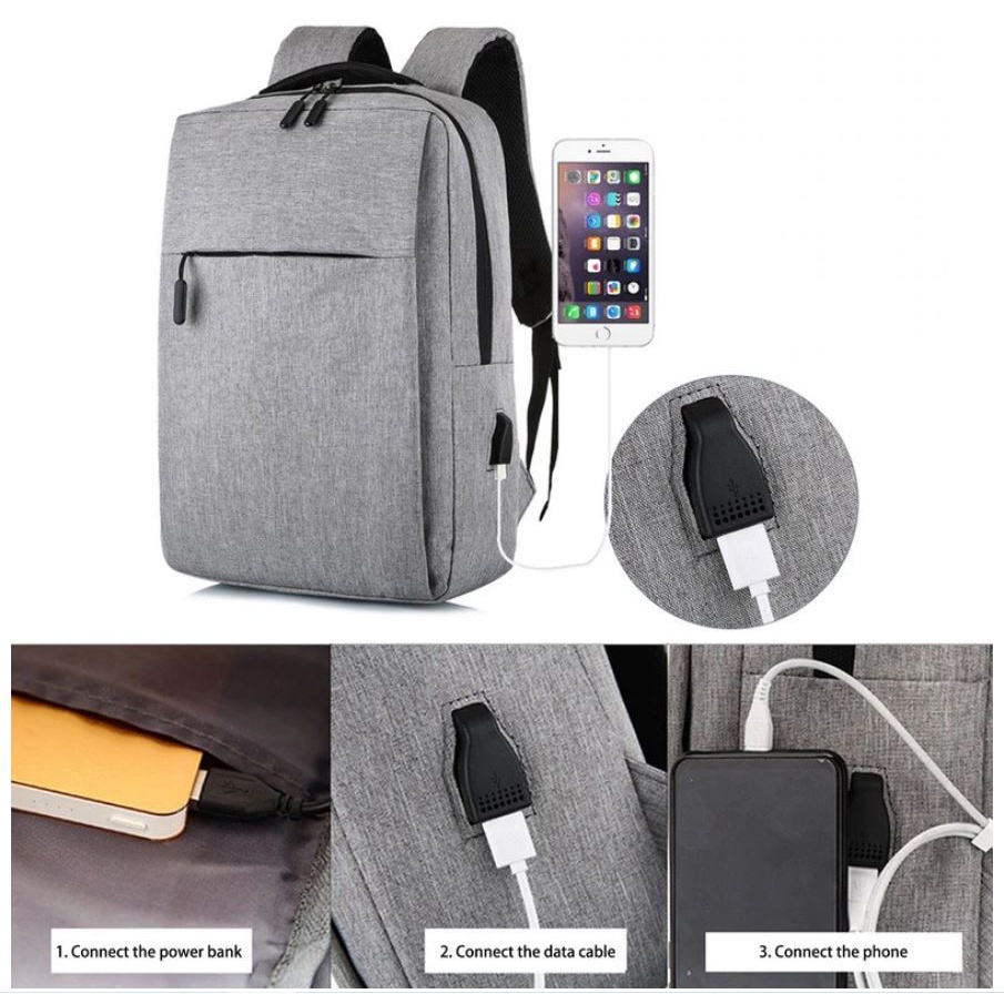 #LC-Bag Tas Ransel Laptop B222 Tas Ransel Multifungsi