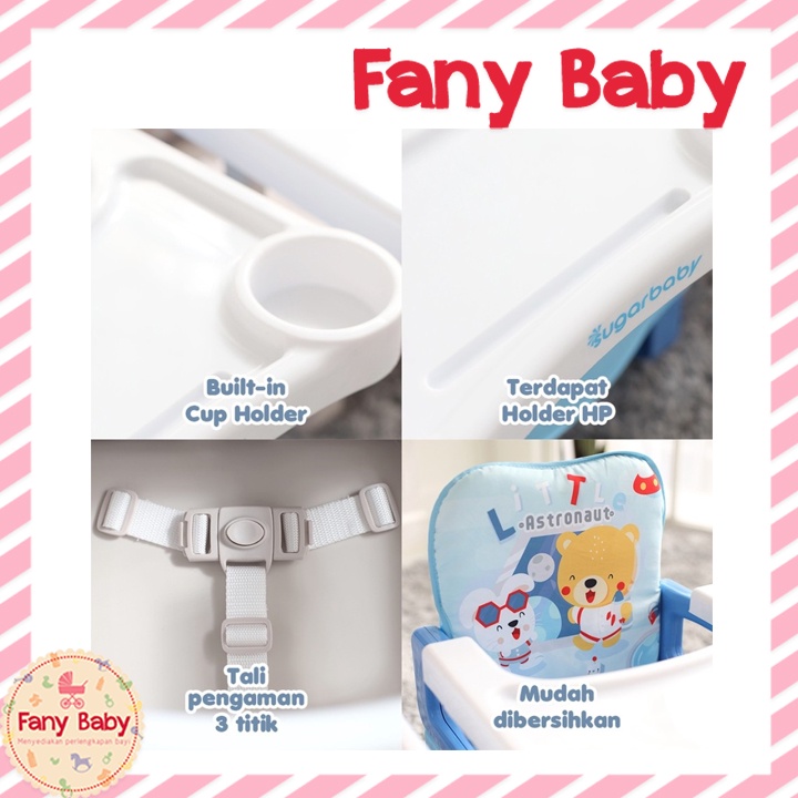 SUGAR BABY 4IN1 SITONME FOLDED BOOSTER &amp; CHAIR