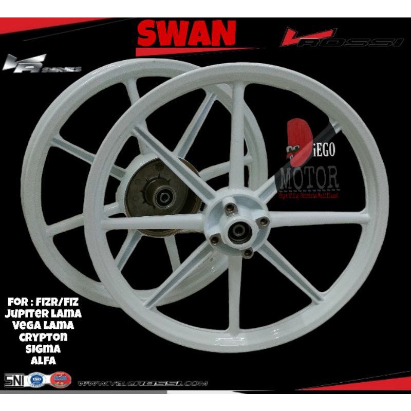 VELG JUPITER Z LAMA - FIZR - FIZ - VEGA LAMA/VELG RACING VROSSI YAMAHA FIZR, FIZ, JUPITER Z LAMA,