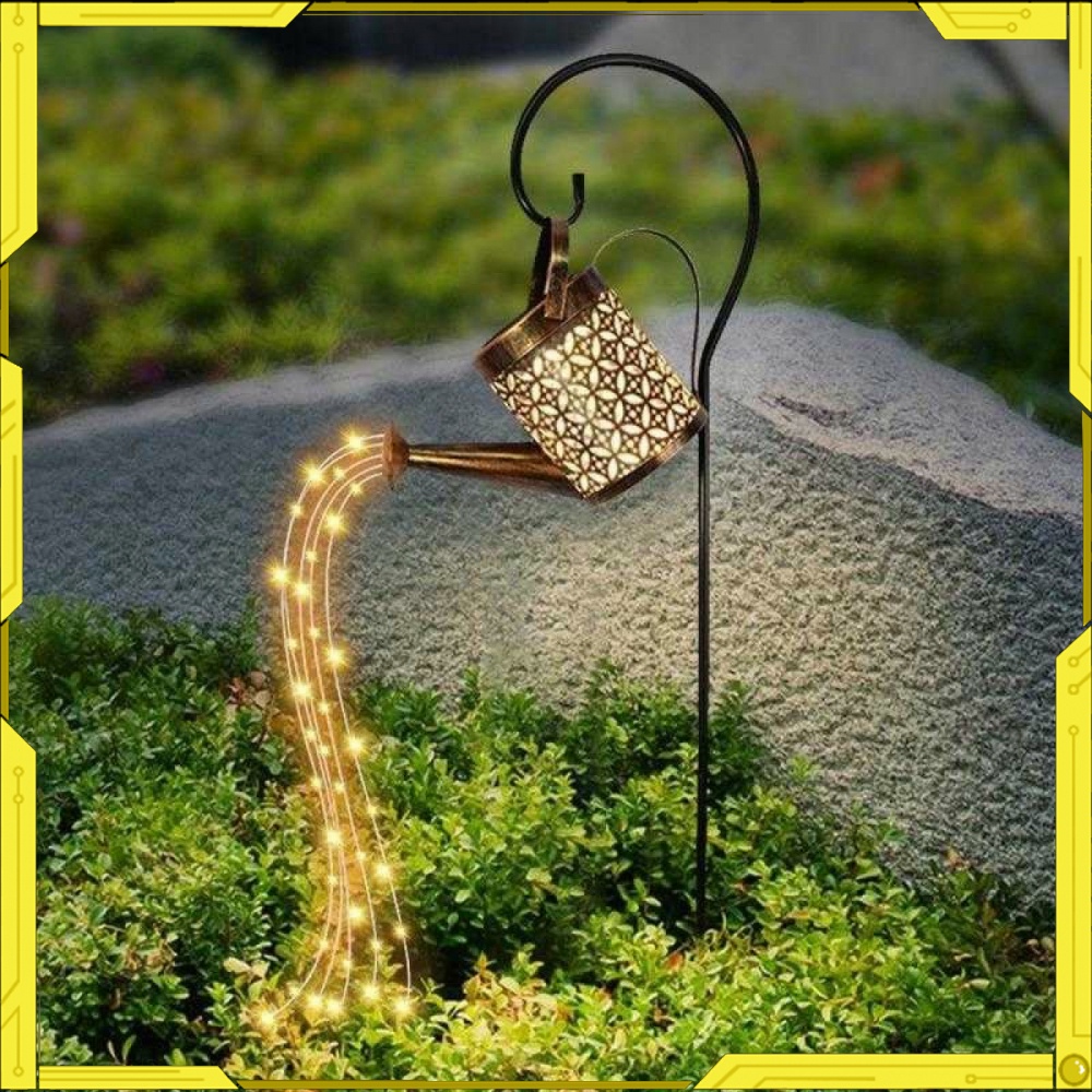 Lampu Taman Tenaga Surya Model Ketel Ukuran Besar - ICY951