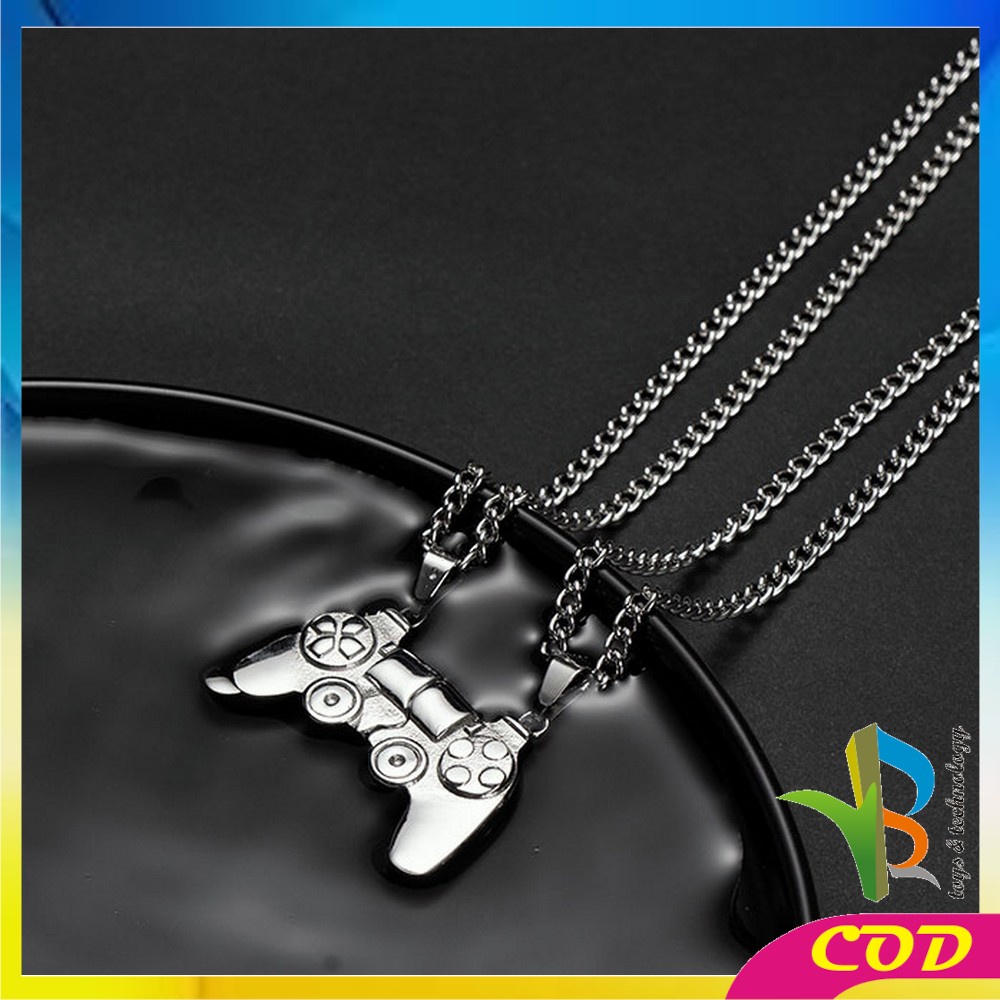 RB-K121 Kalung Couple Magnet 2 PCS / Kalung Couple Best Friend / Kalung Pasangan Pria Wanita Couple Necklace Aksesoris Wanita