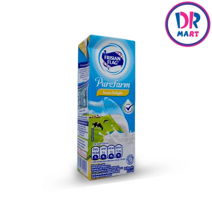 

Frisian Flag UHT PUREFARM Sweet Delight 225ml
