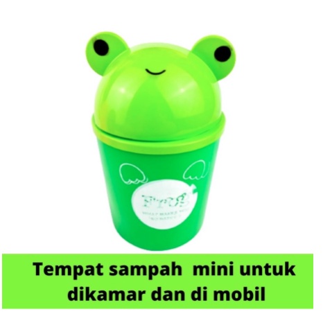 Nama - Tempat Sampah Mobil Mini Karakter Lucu / Tong Sampah Mini / Tempat Sampah Plastik