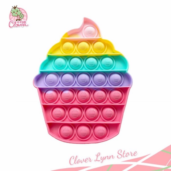 

Dijual PASTEL RAINBOW CUPCAKE POP IT / cup cake popit tiktok tik tok popits Murah