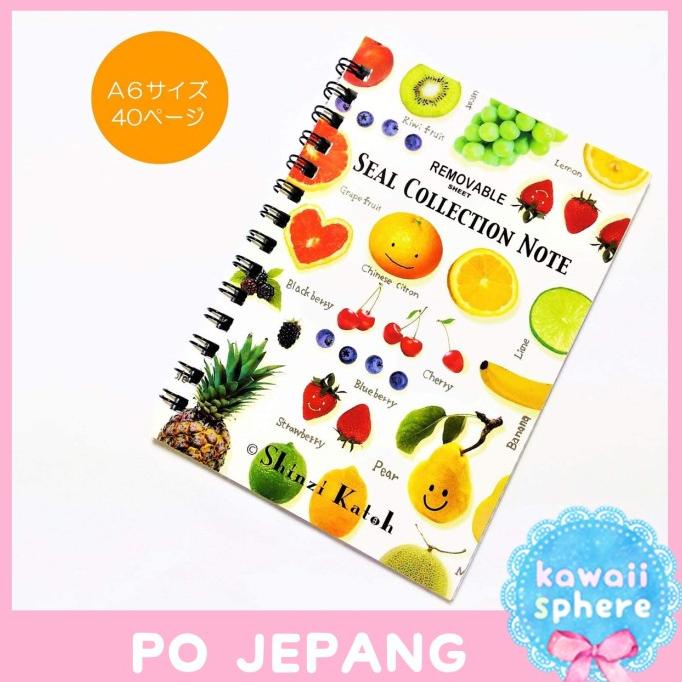

Sticker Album Shinzi Katoh |Seal Collection Note B |Album Stiker Ready