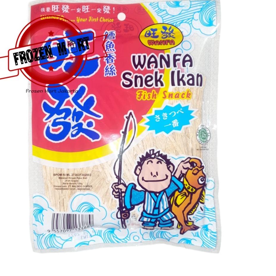 

Terbaru 3.3 WANFA Snek Ikan / Fish Snack 120 Gr