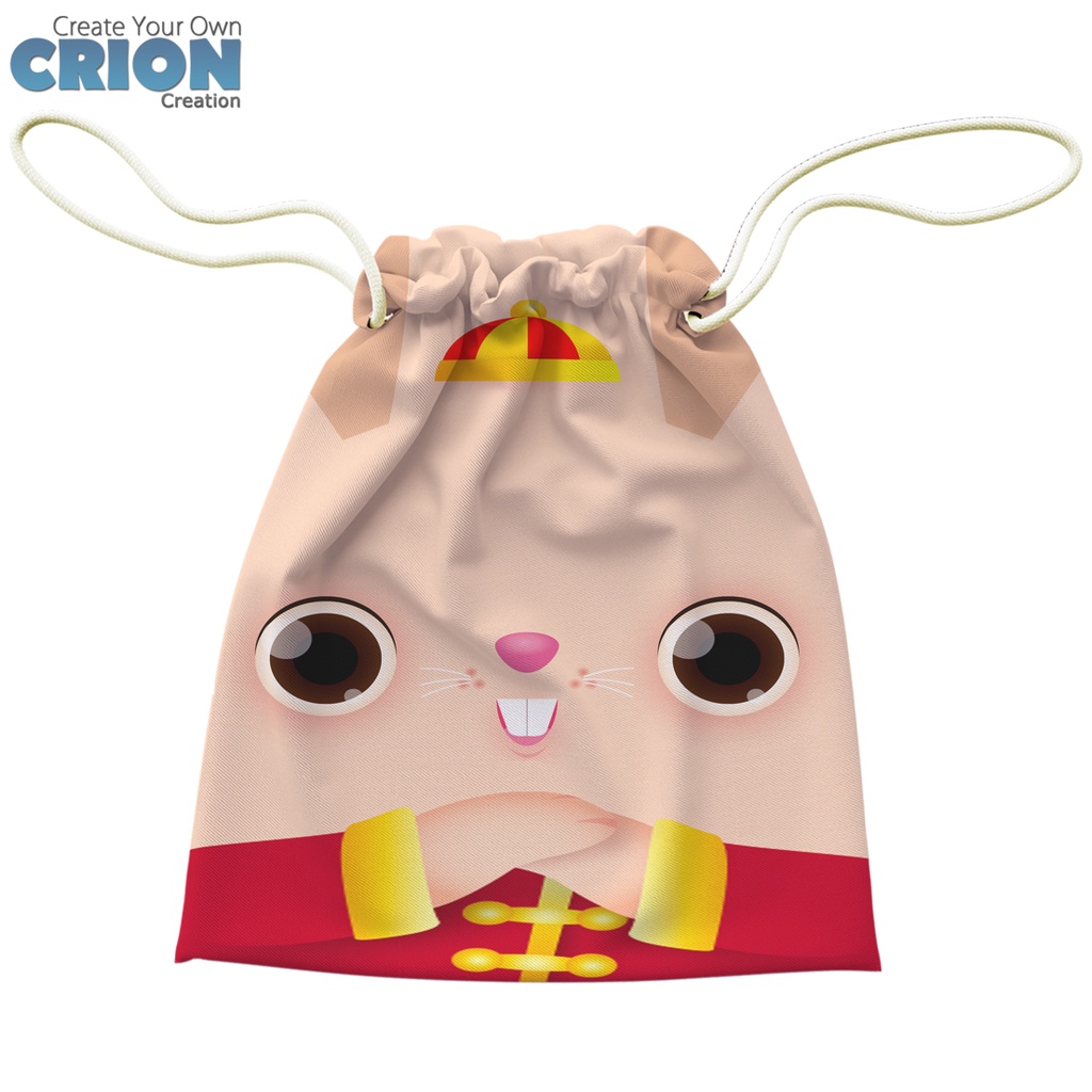 Pouch serut drawstring Imlek Sincia Series Year Of Rabbit by crion