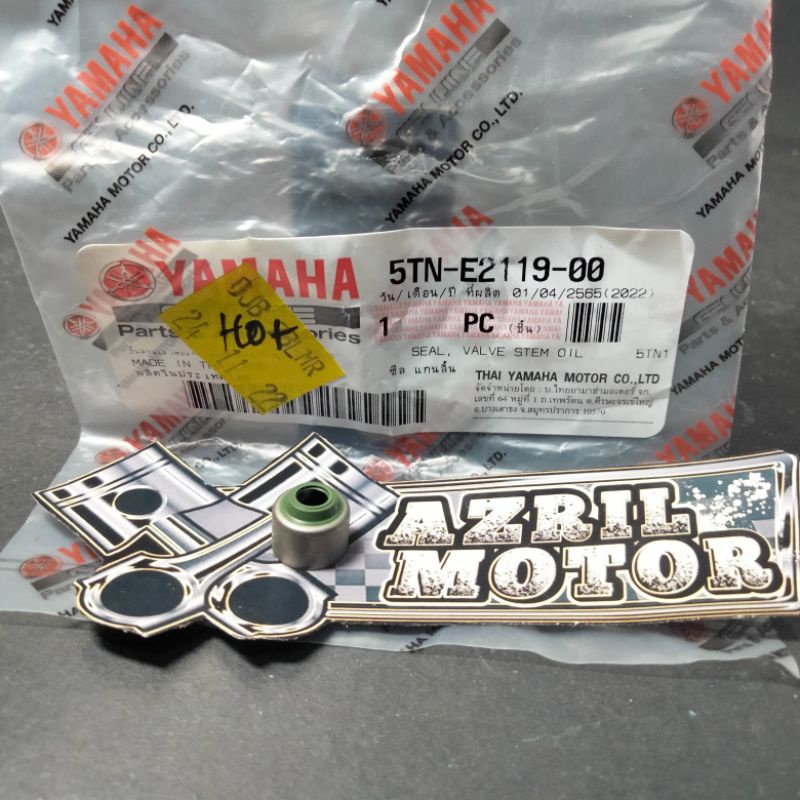 SIL KLEP/SEAL KLEP JUPITER/CRYPTON/VEGA ZR(HARGA 1PCS)ORIGINAL YAMAHA