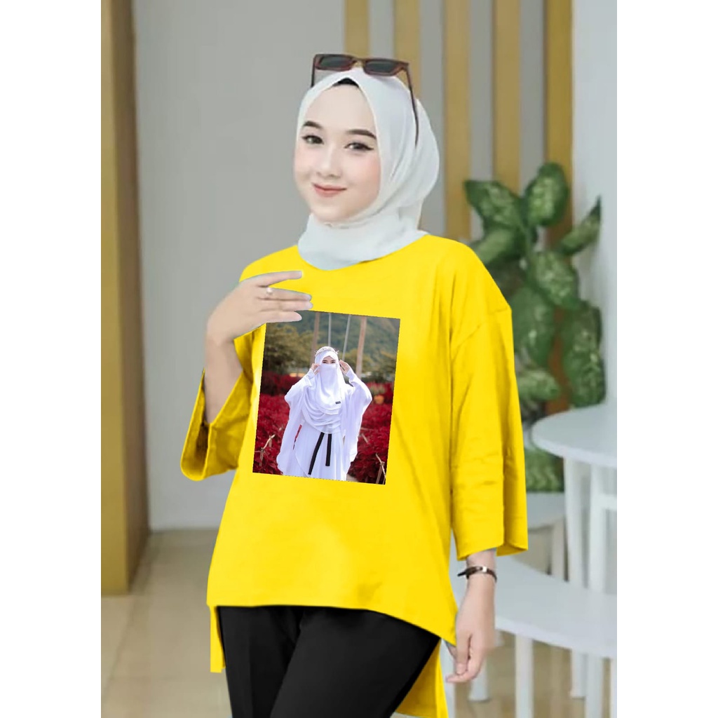 BAJU TUNIK NEW MUSLIMAH NABILLA HIJAB JUMBO XXL~TERBARU BAJU OVERSIZE WANITA KEREN MASA KINI DAN TERLARIS