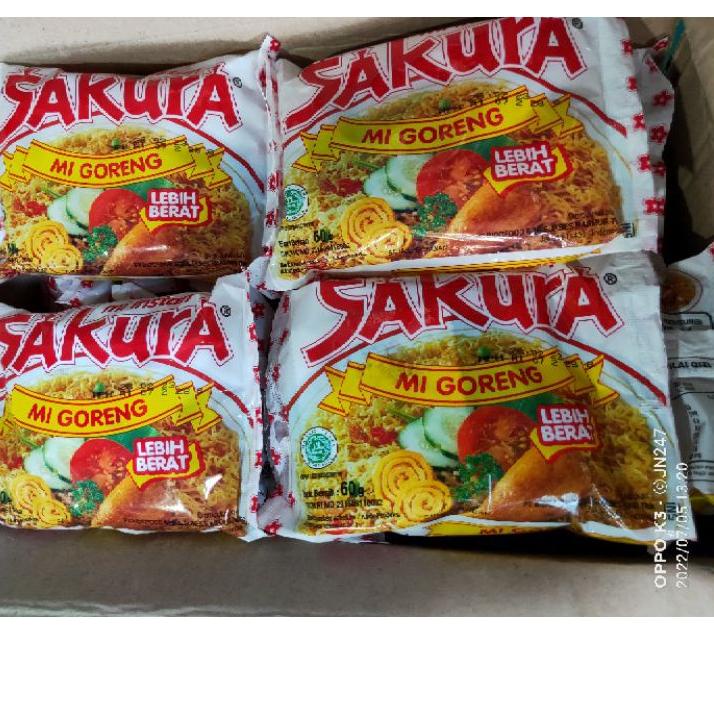 

Mie Sakura Goreng Harga Per/dus isi 40pcs @60gr
