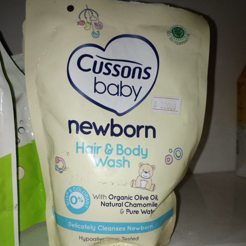 Cussons Sabun Mandi dan Sampo Bayi Baru Lahir Baby Newborn Hair &amp; Body Wash 100ml