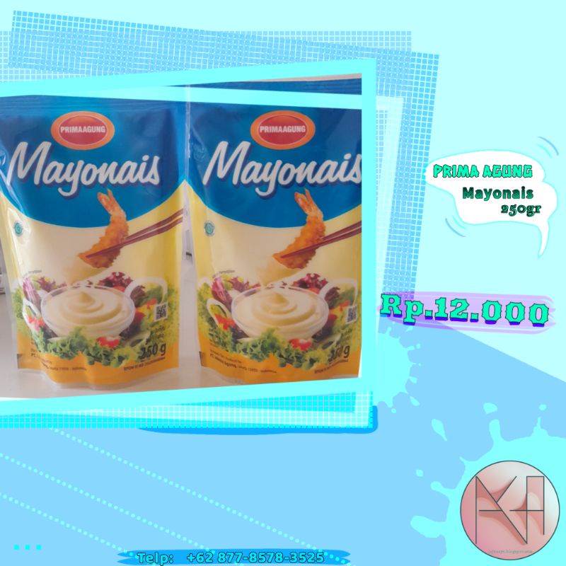 

MAYONAIS | PRIMA AGUNG MAYONAIS 250GR