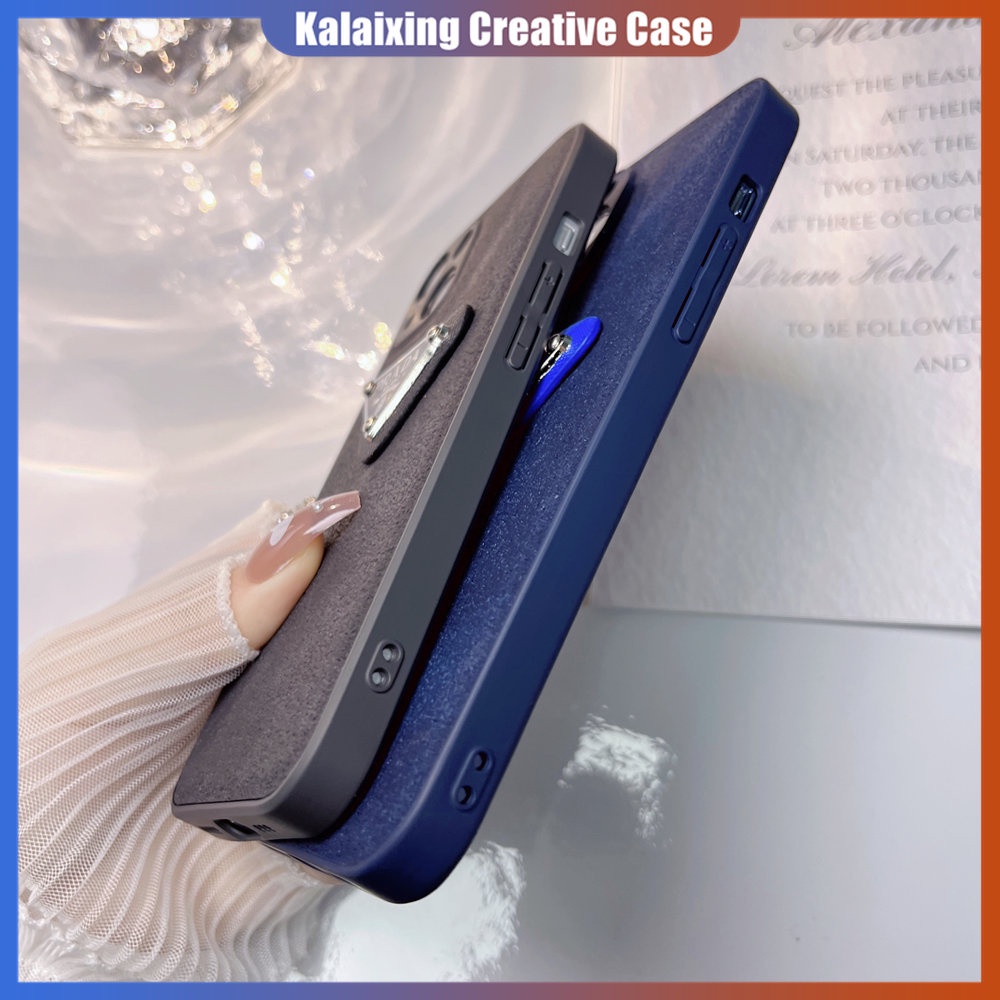 Casing Silikon Ponsel Tekstur Permukaan Lunar Untuk iPhone 14 Pro Max 14Plus 13Pro 12Pro 11 Pro Max Xs Max Xr X Xs Hard Prada Casing Back Cover