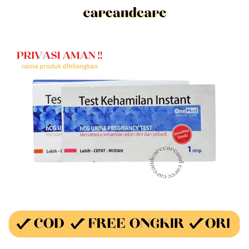 Testpack OneMed  Tespek One Med  hCG Urine PregnancyTes Kehamilan