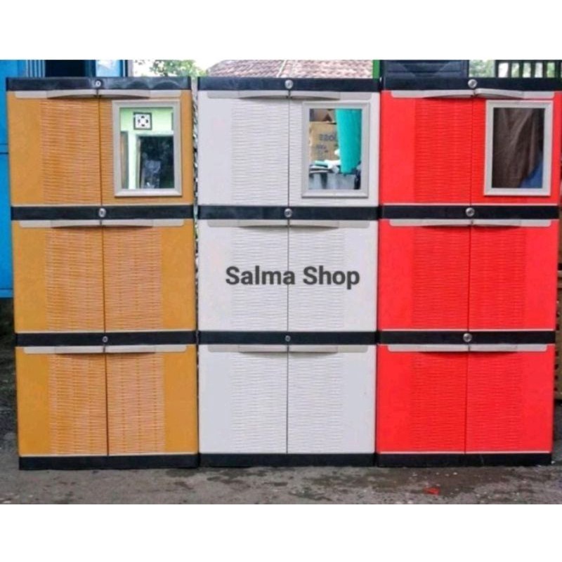 Lemari Aquose New mini ssn 3 + kaca