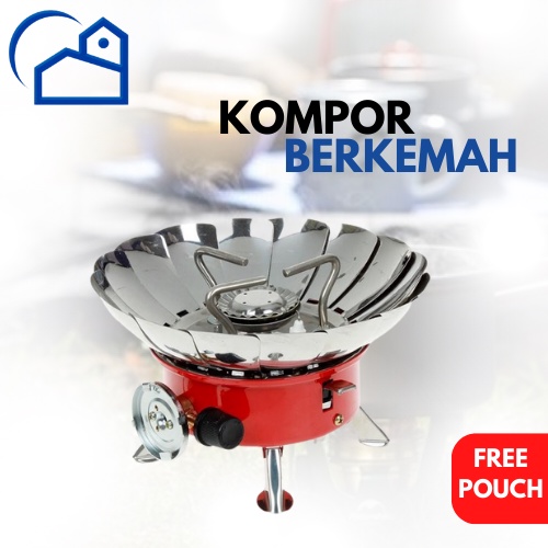 Alat Masak Kompor Kemping Anti Angin Gunung. Camping Stove Windproof